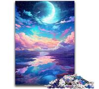 Adult Jigsaws 1000 Pieces Difficult Psychedelic Alien Planet Adult Puzzles,Stress Reliever Difficult Challenge Secret Santa Gifts (75x50cm)