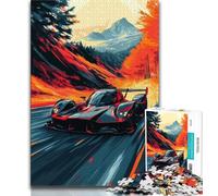 Adult Jigsaws 1000 Pieces Difficult Racing Teenager Jigsaw,Educational Games Wall Decoration Unique Birthday And Xmas Gifts 75x50cm