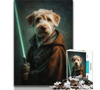 Adult Jigsaws 1000 Pieces Difficult Retro Dog Adult Puzzles,is Ideal As Gifts for The Whole Family Suitable for And 14 38x26cm