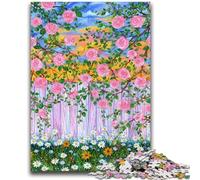 Adult Jigsaws 1000 Pieces Difficult Rose 1000 Piece Jigsaw,Learning Educational Toys Family Games Unique Birthday And Gifts (75x50cm)