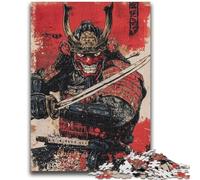 Adult Jigsaws 1000 Pieces Difficult Samurai 1000 Piece Puzzle,Stress Reliever Staycation Kill Time Home Decoration Toys (50x75cm)