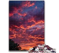 Adult Jigsaws 1000 Pieces Difficult Sunset Landscape Teenager Jigsaw,Educational Games Wall Decoration Unique Birthday And Xmas Gifts (26x38cm)