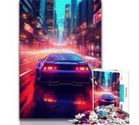 Adult Jigsaws 1000 Pieces Difficult Supercar Racing 1000 Piece Jigsaw,Educational Games Wall Decoration Unique Birthday And Xmas Gifts (size 75x50cm)