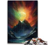 Adult Jigsaws 1000 Pieces Difficult The Sun The Storms Teenager Jigsaw,Educational Games Wall Decoration Unique Birthday And Xmas Gifts (75x50cm)