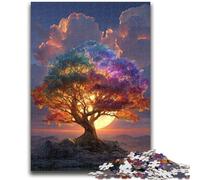 Adult Jigsaws 1000 Pieces Difficult Tree of Life Educational Games DIY Toys for Is Ideal As A Gift for The Whole Family 38x26cm