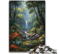 Adult Jigsaws 1000 Pieces Difficult Tropical Rainforest Landscape 1000 Pieces for Teenagers,Challenging Game Toys Wall Decoration Unique Birthday And Xmas Gifts (38x26cm)