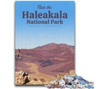 Adult Jigsaws 1000 Pieces Difficult Visit Haleakala 1000 Piece Jigsaw,Fun Activity for Home, Rainy Days Toys, Birthday Gifts (50x75cm)