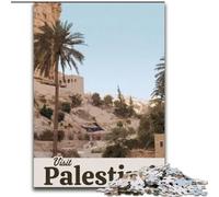 Adult Jigsaws 1000 Pieces Difficult Visit Palestine, for And from 14 Years And over Educational Learning Toys Family Games Birthday Present 26x38cm