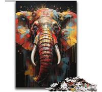 Adult Jigsaws 2000 Piece African Elephant for And from 14 Years And over Play Toys Because It Is Ideal As A Gift for The Whole Family 70x100cm
