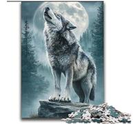 Adult Jigsaws 2000 Piece Black And White Wolf for And from 14 Years And over Play Toys Because It Is Ideal As A Gift for The Whole Family 70x100cm