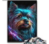 Adult Jigsaws 2000 Piece Colorful Yorkshire Terrier for And from 14 Years And over Play Toys Because It Is Ideal As A Gift for The Whole Family 70x100cm