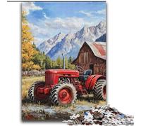 Adult Jigsaws 2000 Piece Farm Tractor Stress Reliever Difficult Challenge Every Piece Is Unique - Challenging Family Fun Game 70x100cm