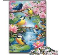 Adult Jigsaws 2000 Piece Flower And Bird World Stress Reliever Difficult Challenge Every Piece Is Unique - Challenging Family Fun Game 70x100cm
