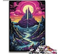 Adult Jigsaws 2000 Pieces Difficult Dreamy Beautiful Mountains Educational Family Game Is Ideal As Gifts for The Whole Family for 14+ 70x100cm