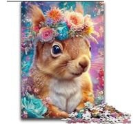 Adult Jigsaws 2000 Pieces Difficult Flowers Squirrel Educational Family Game Is Ideal As Gifts for The Whole Family for 14+ 70x100cm