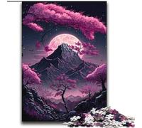 Adult Jigsaws 2000 Pieces Difficult Japanese Landscape Neon Stress Reliever Difficult Challenge Unique Home Decor And Gifts 70x100cm