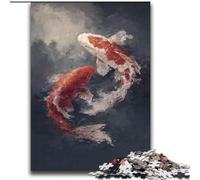 Adult Jigsaws 2000 Pieces Difficult Koi Fish for Age 14 Years And over Beautiful Design GameBeautiful Design Game Great Gift 70x100cm