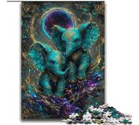 Adult Jigsaws 2000 Pieces Difficult Mysterious Elephant Educational Games Educational Game for Birthday, Chrismas for And Age 14 70x100cm