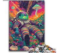 Adult Jigsaws 2000 Pieces Difficult Psychedelic Astronaut Educational Games Educational Game for Birthday, Chrismas for And Age 14 70x100cm