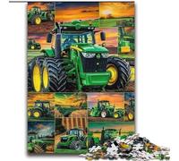 Adult Jigsaws 2000 Pieces Difficult Tractor Collage for Age 14 Years And over Beautiful Design GameBeautiful Design Game Great Gift 70x100cm