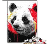 Adult Jigsaws 2000 Pieces Difficult Watercolor Panda Stress Reliever Difficult Challenge Unique Home Decor And Gifts 70x100cm