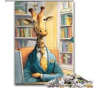 Adult Jigsaws 2000 Pieces Difficult Working Giraffe,family Fun Games Fun at Home Activities,Birthday Present,Travel Gifts 70x100cm
