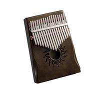 Adult Kalimba 17 Key Maple Kalimba With Round Holes And Beginner Accessories