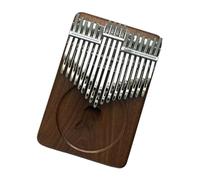 Adult Kalimba Chromatic Kalimba 34 Key Double Deck In The Key Of C Black Walnut Portable Instrument