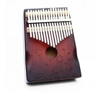 Adult Kalimba Portable 17 Key Mahogany Kalimba For Beginners And Adults Professional Instrument Available In A Variety Of Styles.(2)