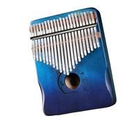 Adult Kalimba Portable 21 Key Kalimba Thumb Piano For Beginners With Solid Wood Veneer(Gradient blue)