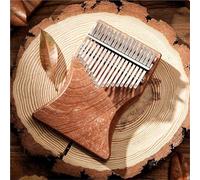 Adult Kalimba This 17 Key Kalimba Thumb Piano Is Made Of Wood And Is A Keyboard Instrument Perfect For Beginners.(Cup-shaped sapele)