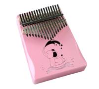 Adult Kalimba This Hand Tuned 17 Key Kalimba Set Is Available In A Portable Instrument.(Elephant pink)