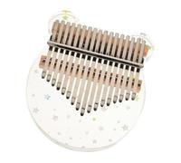 Adult Kalimba Thumb Piano Kalimba Instrument 17 Keys Transparent Acrylic Cartoon