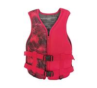 Adult Kayaking Jacket with Front Zipper and Double Buckles, Kayaking Jacket for Boating Fishing Swimming, Water Sports in Sea River Lake(Blue B,XS)