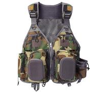 Adult Kayaking Jacket with Reflective Strips and Multi-Pockets, Kayaking Jacket for Boating, Rafting, Swimming, Fishing(A)