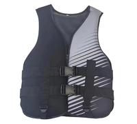 Adult Kayaking Vest, High Buoyancy Swim Vest, Youth Swim Jacket with Adjustable Belt for Boating Fishing Surfing(Black A,XXL)