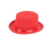 Adult Kids Solid Color Top Hat Magician Hats For Costume Performances Theatrical Plays Musicals Flat Dome Womens Felt With Brim Mens With Brim For Women Large Heads Solid Color Hat Floppy For Women