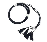 Adult Kids Unisex Stylish Black Arabian Headband Suitable for Dance Performers and Party Lovers Traditional Gatherings Arab Scarf Rope Head Kafiya Keffiyeh Middle Eastern Wrap with