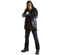 Adult Killer Croc Costume Suicide Squad Deluxe Mask Jacket DC Comics Fancy Dress