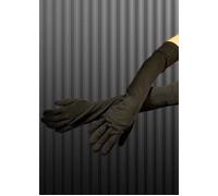 Adult Ladies 1920s Flapper Girl Long Black Gloves Womens 20s Fancy Dress 59cm