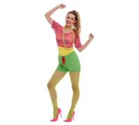 Medium Ladies Lets Get Physical Costume - costume 80s lets get physical fancy dress ladies 1980s womens dance