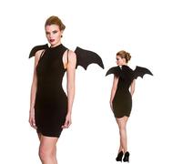 Wicked Costumes Adult Black Bat Wings Halloween Fancy Dress Accessory (One Size)