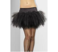 Adult Ladies Frilly Black Tutu