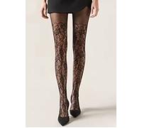 Adult Ladies Halloween Gothic Black Lace Fishnet Cosplay Burlesque Tights