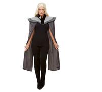 Adult Ladies Medieval Cape Cloak Game of Thrones Style Fancy Dress Party Costume