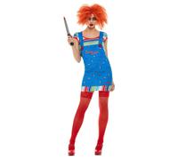 Chucky Costume, Blue Sent Sameday