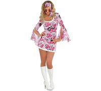 Adult Ladies Swinging 60's 1960s Go Go Fancy Dress Costume