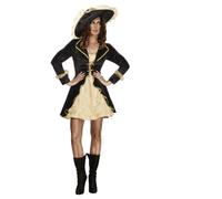 Adult Lady Swashbuckler Pirate Wench Fancy Dress Party Costume