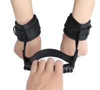 Adult Leather SM BDSM Handcuffs Bondage Erotic Sex Toy for Women Couples Handcuffs Restraint Set Fetish Slave Role Play Sex Toy Adjustable Hand Restraints Bondage Set