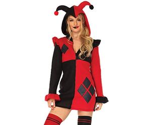 Adult Leg Avenue Cozy Harlequin Ladies Costume : Small